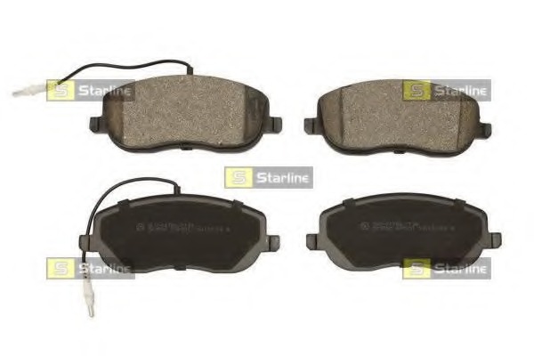 set placute frana,frana disc BD S438 STARLINE - Set placute frana set placute frana,frana disc BD S438 STARLINE - Set placute frana