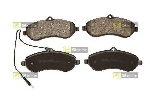 set placute frana,frana disc BD S507 STARLINE - Frana disc