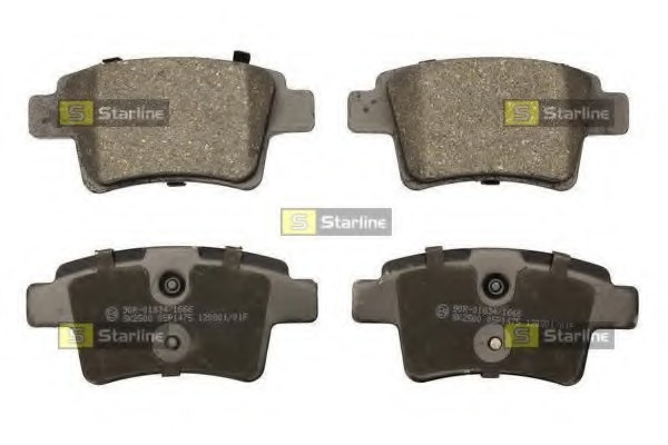 set placute frana,frana disc BD S512 STARLINE - Frana disc set placute frana,frana disc BD S512 STARLINE - Frana disc