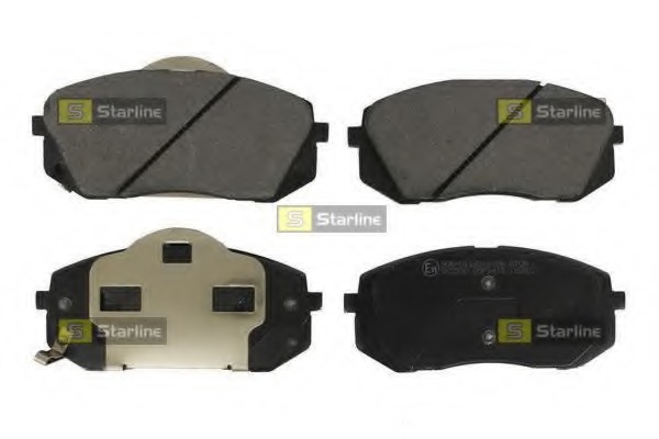 set placute frana,frana disc BD S544 STARLINE - Frana disc set placute frana,frana disc BD S544 STARLINE - Frana disc
