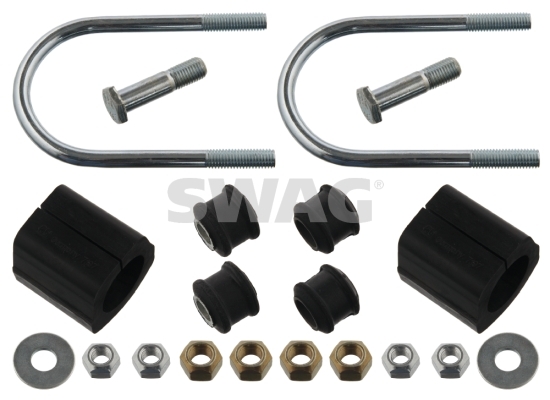 Set reparatie, bucsa bara stabilizatoare 10 61 0006 SWAG - Bieleta antiruliu / bara stabilizatoare Set reparatie, bucsa bara stabilizatoare 10 61 0006 SWAG - Bieleta antiruliu / bara stabilizatoare