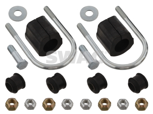 Set reparatie, bucsa bara stabilizatoare 10 61 0008 SWAG - Bieleta antiruliu / bara stabilizatoare Set reparatie, bucsa bara stabilizatoare 10 61 0008 SWAG - Bieleta antiruliu / bara stabilizatoare