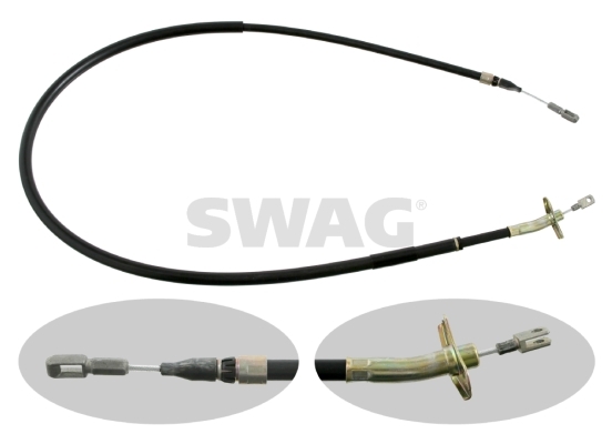 Cablu, frana de parcare 10 90 9500 SWAG - Maneta/ cablu Cablu, frana de parcare 10 90 9500 SWAG - Maneta/ cablu