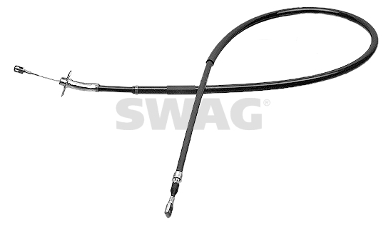 Cablu, frana de parcare 10 90 9501 SWAG - Maneta/ cablu Cablu, frana de parcare 10 90 9501 SWAG - Maneta/ cablu