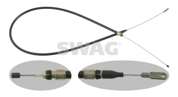 Cablu, frana de parcare 10 91 2351 SWAG - Maneta/ cablu Cablu, frana de parcare 10 91 2351 SWAG - Maneta/ cablu