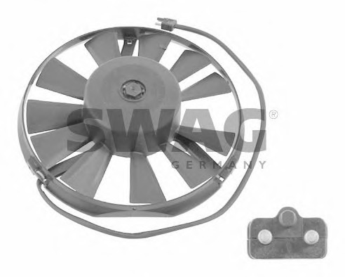 ventilator,aer conditionat 10 91 2393 SWAG - Radiator clima ventilator,aer conditionat 10 91 2393 SWAG - Radiator clima