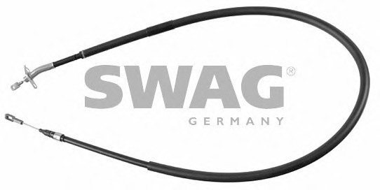 Cablu, frana de parcare 10 92 1264 SWAG - Maneta/ cablu Cablu, frana de parcare 10 92 1264 SWAG - Maneta/ cablu