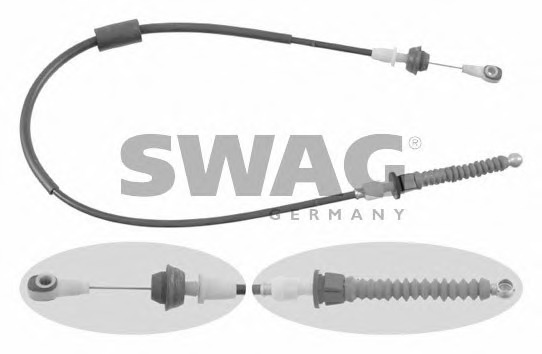 Cablu acceleratie 10 92 1384 SWAG - Cabluri/legaturi