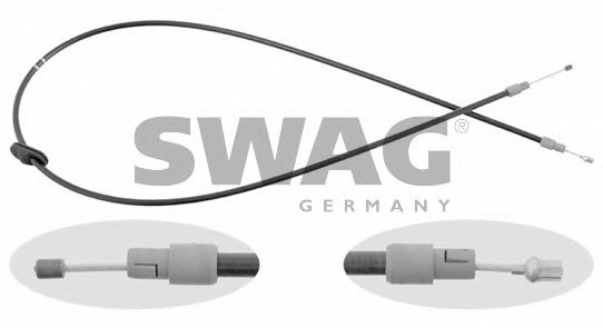 Cablu, frana de parcare 10 92 2320 SWAG - Maneta/ cablu Cablu, frana de parcare 10 92 2320 SWAG - Maneta/ cablu