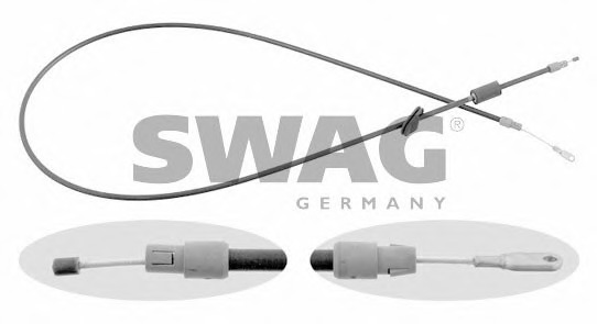 Cablu, frana de parcare 10 92 2322 SWAG - Maneta/ cablu Cablu, frana de parcare 10 92 2322 SWAG - Maneta/ cablu