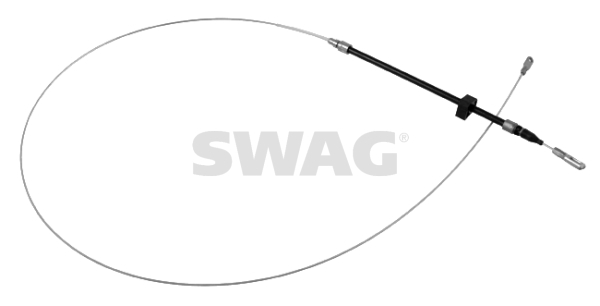 Cablu, frana de parcare 10 92 3972 SWAG - Maneta/ cablu Cablu, frana de parcare 10 92 3972 SWAG - Maneta/ cablu