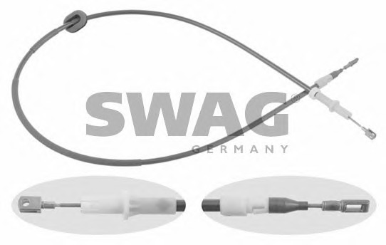 Cablu, frana de parcare 10 92 6467 SWAG - Maneta/ cablu Cablu, frana de parcare 10 92 6467 SWAG - Maneta/ cablu