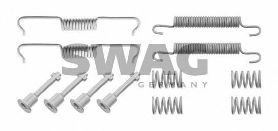 Set accesorii, sabot de frana 10 92 9225 SWAG - Frana tambur Set accesorii, sabot de frana 10 92 9225 SWAG - Frana tambur