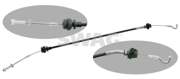Cablu acceleratie 20 90 1762 SWAG - Sistem carburator