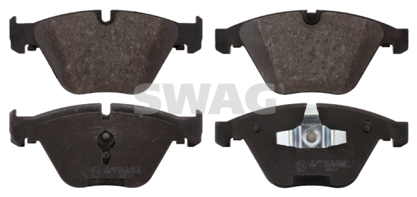 set placute frana,frana disc 20 91 6728 SWAG - Frana disc