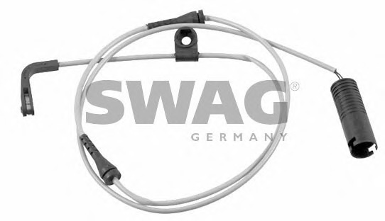 senzor de avertizare,uzura placute de frana 20 92 1072 SWAG - Componente/ accesorii frana