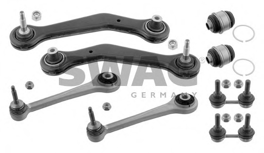 Brat/bieleta, suspensie roata 20 93 3373 SWAG - Bieleta antiruliu / bara stabilizatoare