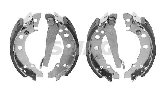 Set saboti frana 30 90 8202 SWAG - Material frictiune sabot frana/ sabot frana