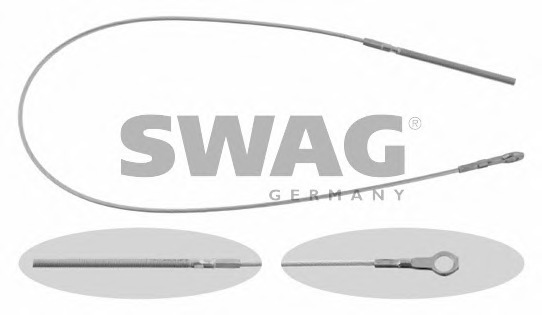 Cablu, frana de parcare 30 91 4196 SWAG - Maneta/ cablu Cablu, frana de parcare 30 91 4196 SWAG - Maneta/ cablu