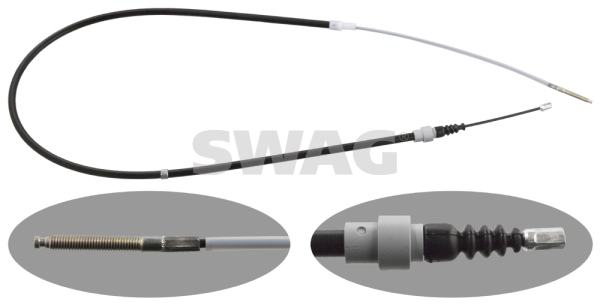 Cablu, frana de parcare 30 92 7154 SWAG - Maneta/ cablu Cablu, frana de parcare 30 92 7154 SWAG - Maneta/ cablu
