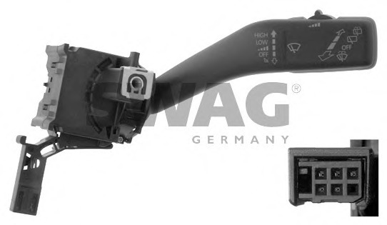 comutator stergator / Comutator coloana directie 30 93 6761 SWAG - Intrerupator / regulator comutator stergator / Comutator coloana directie 30 93 6761 SWAG - Intrerupator / regulator