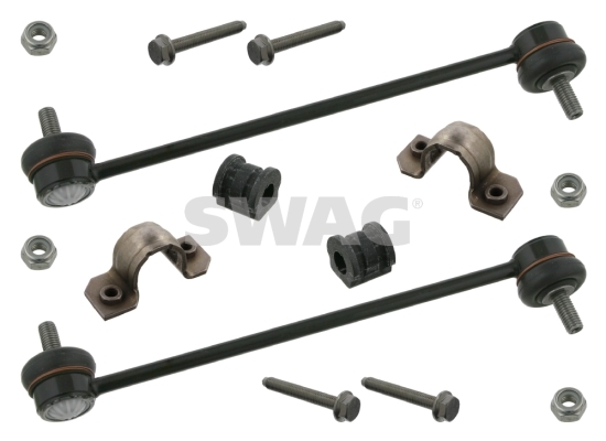 Set reparatie, bucsa bara stabilizatoare 30 93 7089 SWAG - Bieleta antiruliu / bara stabilizatoare Set reparatie, bucsa bara stabilizatoare 30 93 7089 SWAG - Bieleta antiruliu / bara stabilizatoare