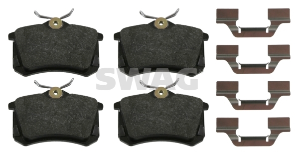 set placute frana,frana disc 32 91 6406 SWAG - Set placute frana set placute frana,frana disc 32 91 6406 SWAG - Set placute frana