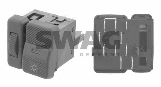 Comutator, far 32 92 4786 SWAG - Intrerupator / regulator Comutator, far 32 92 4786 SWAG - Intrerupator / regulator