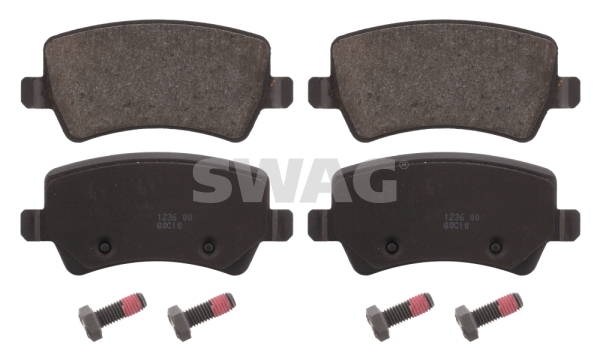 set placute frana,frana disc 50 91 6625 SWAG - Frana disc