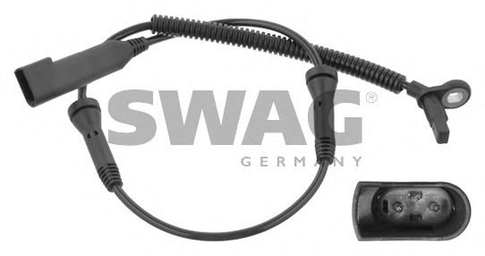 senzor,turatie roata 50 93 6644 SWAG - Control al dinamicii de rulare