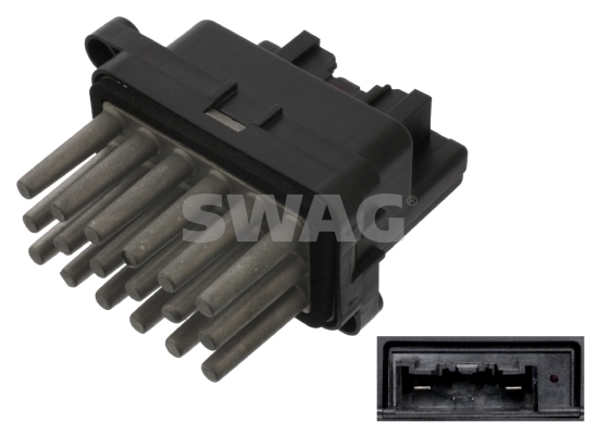 Rezistor, ventilator habitaclu 50 93 8645 SWAG - Motor ventilator/piese Rezistor, ventilator habitaclu 50 93 8645 SWAG - Motor ventilator/piese