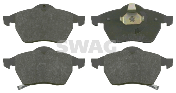set placute frana,frana disc 57 91 6513 SWAG - Frana disc