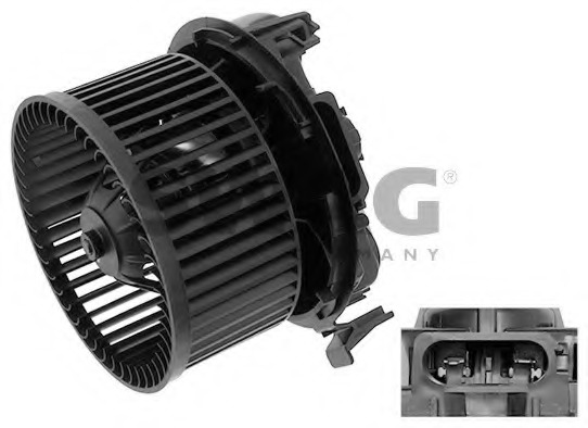 Ventilator, habitaclu 60 94 0178 SWAG - Motor ventilator/piese