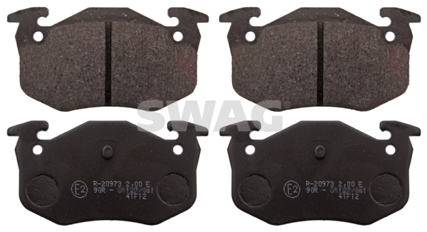 set placute frana,frana disc 62 11 6161 SWAG - Frana disc