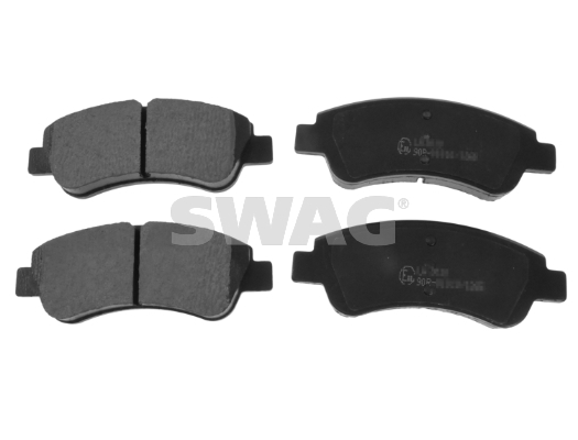 set placute frana,frana disc 62 91 6432 SWAG - Frana disc