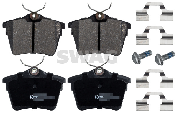 set placute frana,frana disc 62 91 6548 SWAG - Set placute frana set placute frana,frana disc 62 91 6548 SWAG - Set placute frana