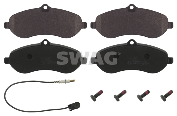 set placute frana,frana disc 62 91 6830 SWAG - Frana disc