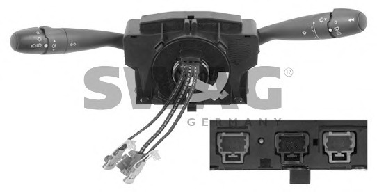 Comutator, far / Bloc lumini de control 62 93 4929 SWAG - Comutator / releu Comutator, far / Bloc lumini de control 62 93 4929 SWAG - Comutator / releu