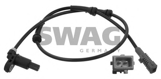senzor,turatie roata 62 93 6942 SWAG - Control al dinamicii de rulare