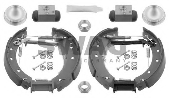 Set saboti frana 62 93 7524 SWAG - Material frictiune sabot frana/ sabot frana Set saboti frana 62 93 7524 SWAG - Material frictiune sabot frana/ sabot frana
