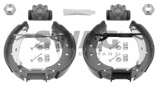 Set saboti frana 62 93 7546 SWAG - Material frictiune sabot frana/ sabot frana Set saboti frana 62 93 7546 SWAG - Material frictiune sabot frana/ sabot frana
