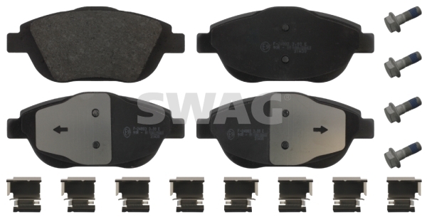 set placute frana,frana disc 64 91 6875 SWAG - Frana disc set placute frana,frana disc 64 91 6875 SWAG - Frana disc