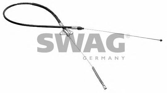 Cablu, frana de parcare 99 90 9499 SWAG - Maneta/ cablu Cablu, frana de parcare 99 90 9499 SWAG - Maneta/ cablu