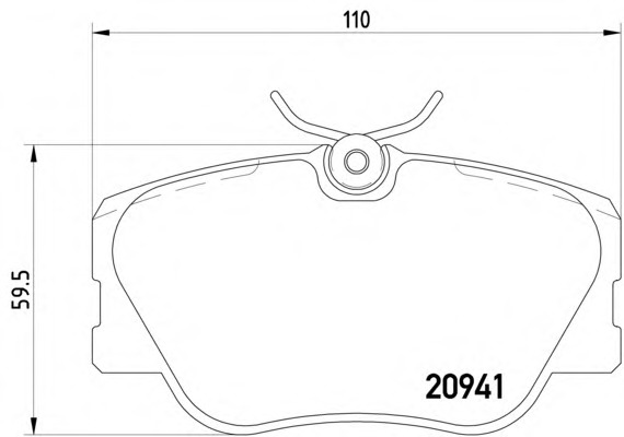 set placute frana,frana disc 2094103 TEXTAR - Frana disc set placute frana,frana disc 2094103 TEXTAR - Frana disc
