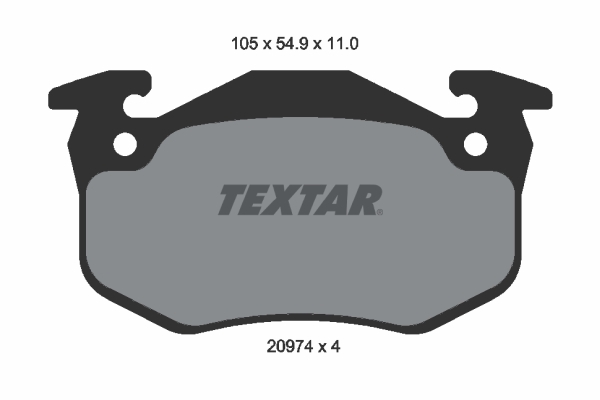 set placute frana,frana disc 2097401 TEXTAR - Frana disc set placute frana,frana disc 2097401 TEXTAR - Frana disc