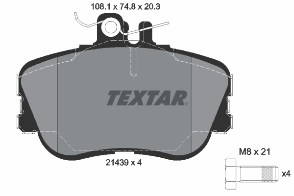 set placute frana,frana disc 2143905 TEXTAR - Set placute frana set placute frana,frana disc 2143905 TEXTAR - Set placute frana