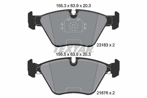 set placute frana,frana disc 2318381 TEXTAR - Frana disc set placute frana,frana disc 2318381 TEXTAR - Frana disc