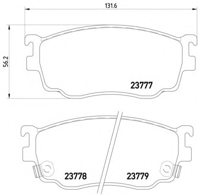 set placute frana,frana disc 2377703 TEXTAR - Set placute frana set placute frana,frana disc 2377703 TEXTAR - Set placute frana