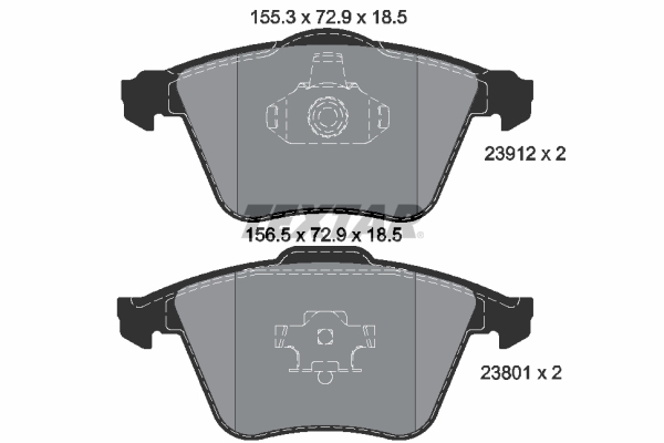 set placute frana,frana disc 2391201 TEXTAR - Frana disc set placute frana,frana disc 2391201 TEXTAR - Frana disc