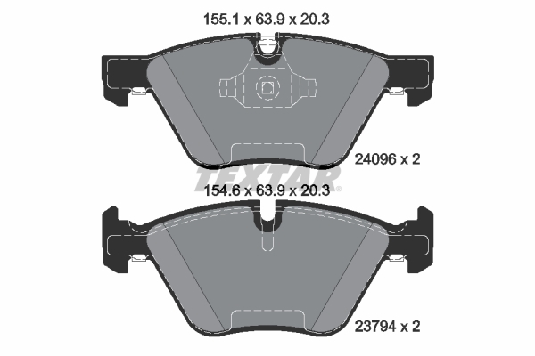set placute frana,frana disc 2409601 TEXTAR - Frana disc set placute frana,frana disc 2409601 TEXTAR - Frana disc